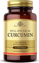 Solgar Full Spectrum Curcumin 30 Kapsül