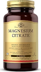 Solgar Magnesium Citrate 200 mg 60 Tablet