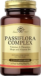 Solgar Passiflora Complex 30 Kapsül