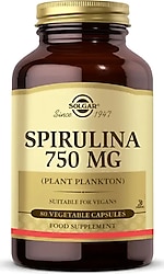 Solgar Spirulina 750 mg 80 Kapsül