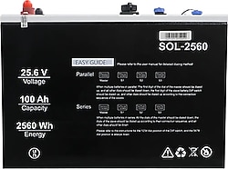 Solinved SOL-2560 25.6 V 100 Ah Lityum Akü
