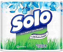 Solo 4'lü Tuvalet Kağıdı