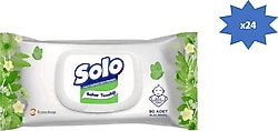 Solo 90 Yaprak 24'lü Paket Islak Mendil