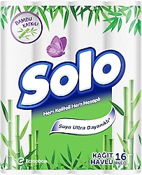 Solo Bambu Katkılı 16'lı Kağıt Havlu