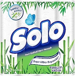 Solo Bambu Katkılı 24'lü Tuvalet Kağıdı