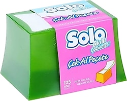 Solo Çek-Al 125'li Kutu Peçete