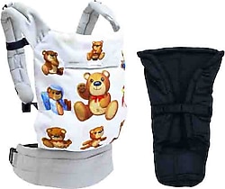 Solomombaby Tonton Ayıcıklar Ergonomik Yenidoğan Kanguru Seti