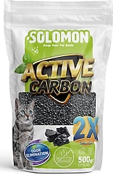 Solomon Active Carbon 500 gr Kedi Kumu Koku Giderici
