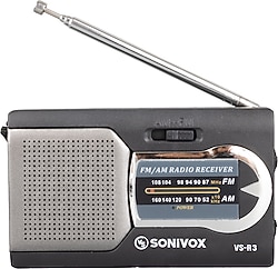 Sonivox VS-R3 Analog Mini Cep Radyo