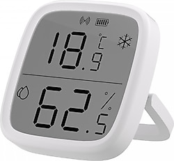 Sonoff Zigbee SNZB-02D Akıllı Sıcaklık ve Nem Ölçer Termometre