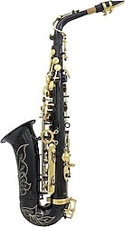 Sonor XAL-1020 Mat Siyah Işlemeli Alto Saksafon