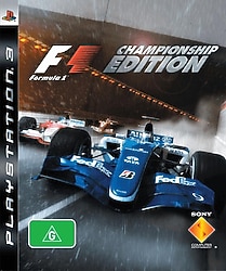 F1 Championship Edition PS3 Oyunu