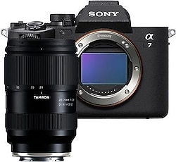 レンズ(ズーム) Sony FE 28-70mm a7c a7iii a7iv a7riii Sony A7 III + 28-70mm Lens Aynasız Fotoğraf Makinesi Fiyatları
