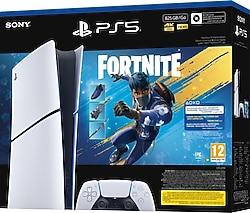 PS5 Slim Digital + Fortnite v2 Bundle Oyun Konsolu