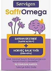 Sorvagen SaffrOmega 30 Yumuşak Kapsül