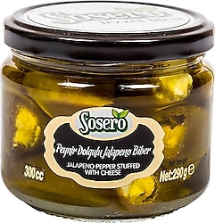 Sosero Peynir Dolgulu Jalapeno Biber 290 gr