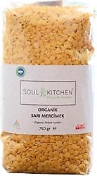 Soul Kitchen Organik Sarı Mercimek 750 gr