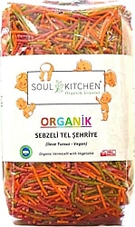 Soul Kitchen Organik Sebzeli Tel Şehriye 350 gr