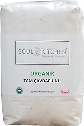 Soul Kitchen Organik Tam Çavdar Unu 500 gr