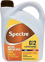 Spectre G12 Organik -40 Derece 3 lt 2'li Kırmızı Antifriz