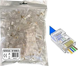 Speed SP-U100-D RJ45 100'lü Konnektör