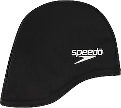 Speedo Poly 8-710110001 Siyah Polyester Çocuk Yüzücü Bonesi