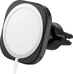 Spigen MagFit ACP02791 Siyah MagSafe Araç Telefon Tutucu
