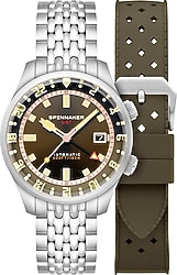 Spinnaker Bradner SP-5121-22 Siyah-Haki Erkek Kol Saati
