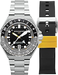 Spinnaker Dumas GMT SP-5119-11 Siyah-Gri Erkek Kol Saati