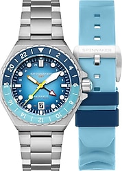 Spinnaker Dumas GMT SP-5119-55 Mavi-Turkuaz Erkek Kol Saati