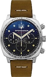 Spinnaker Hull Chronograph SP-5068-01 Kahverengi-Mavi Erkek Kol Saati