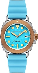 Spinnaker Hull Titanium Bronze Lapidary Limited Edition SP-5145-04 Turkuaz Erkek Kol Saati