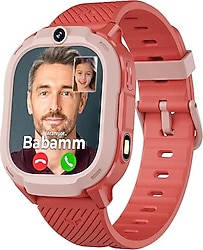 Spovan Safebell Kırmızı Akıllı Çocuk Saati