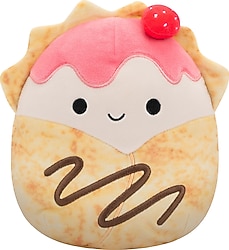 Squishmallows 20 cm Peluş Çilekli Krep Gasten