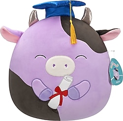 Squishmallows 30 cm Peluş İnek Alexie CR08038