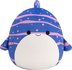 Squishmallows 30 cm Peluş Köpek Balığı Tizziano