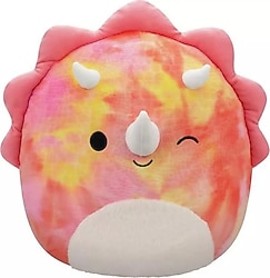 Squishmallows 40 cm Peluş Pembe Triceratops Trinity