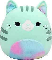 Squishmallows 50 cm Peluş Corrina Turkuaz Kedi