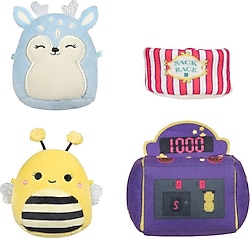 Squishmallows MM0017 Micromallows 2 Peluş Figür + 2 Aksesuar Seti