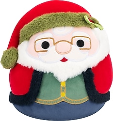 Squishmallows Yılbaşı Serisi 20 cm Peluş Noel Baba Nick