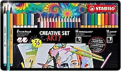 Stabilo Arty Creative 36 Parça Boyama Seti