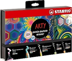 Stabilo Arty Creative 50'li Pastel Boyama Seti