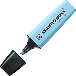 Stabilo Boss Original 70/112 Pastel Esintili Mavi Fosforlu Kalem