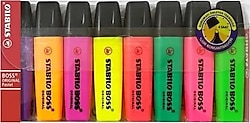 Stabilo Boss Original 8'li Fosforlu Kalem Seti