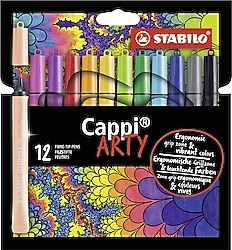 Stabilo Cappi Arty 12'li Keçeli Kalem Seti
