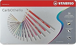 Stabilo CarbOthello Metal Kutulu 36'lı Pastel Kuru Boya Seti