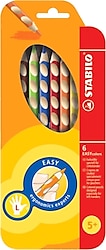 Stabilo Easycolors 6'lı Sol El Kuru Boya Seti