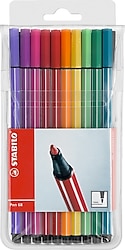 Stabilo Pen 68 20 Renk Askılı Paket Keçe Uçlu Kalem