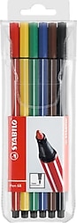 Stabilo Pen 68 6'lı Keçeli Kalem Seti