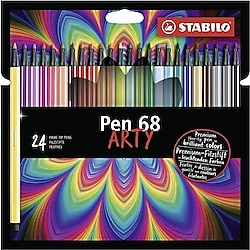 Stabilo Pen 68 Arty 24'lü Keçeli Kalem Seti